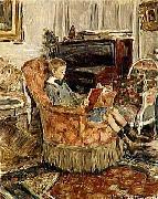 Etienne Moreau-Nelaton L'enfant au livre oil painting artist